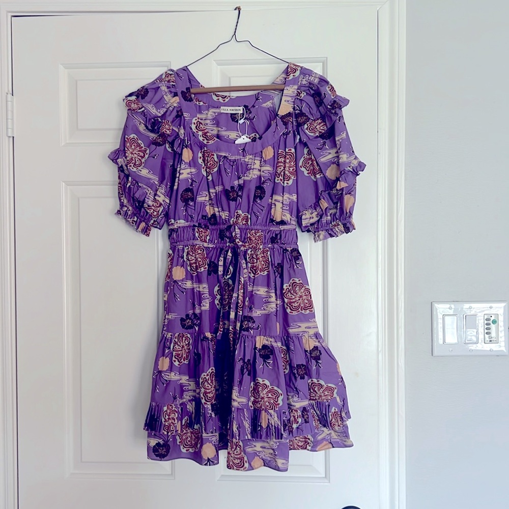 Ulla Johnson Naomi Floral Cotton Dress